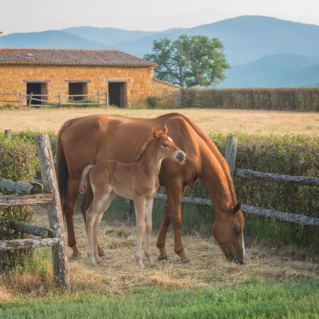 Élevage de chevaux, Les Écuries d'Arandon, Arandon-Passins