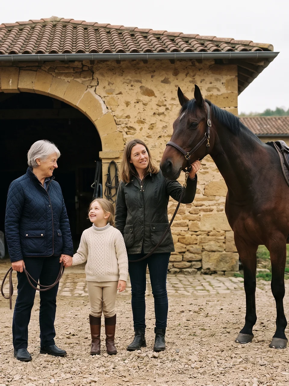 L'équipe, Les Écuries d'Arandon, centre équestre à Arandon-Passins