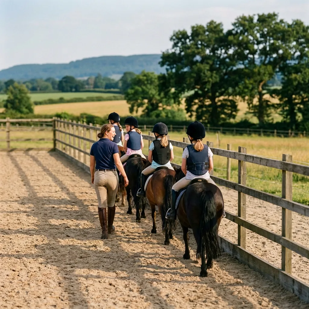 Cours de poney à Arandon-Passins, Isère